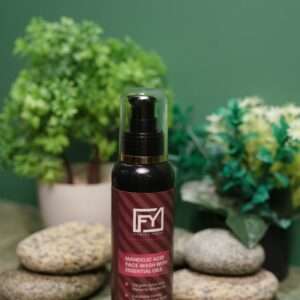 Youth Mandelic Acid Face Wash bottle with essential oils