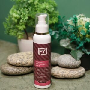 Hydro Silk Moisturizer SPF 35 by Finding Youth with aloe and collagen