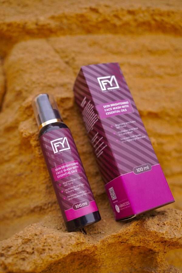 Finding Youth Skin Brightening Face Wash bottle